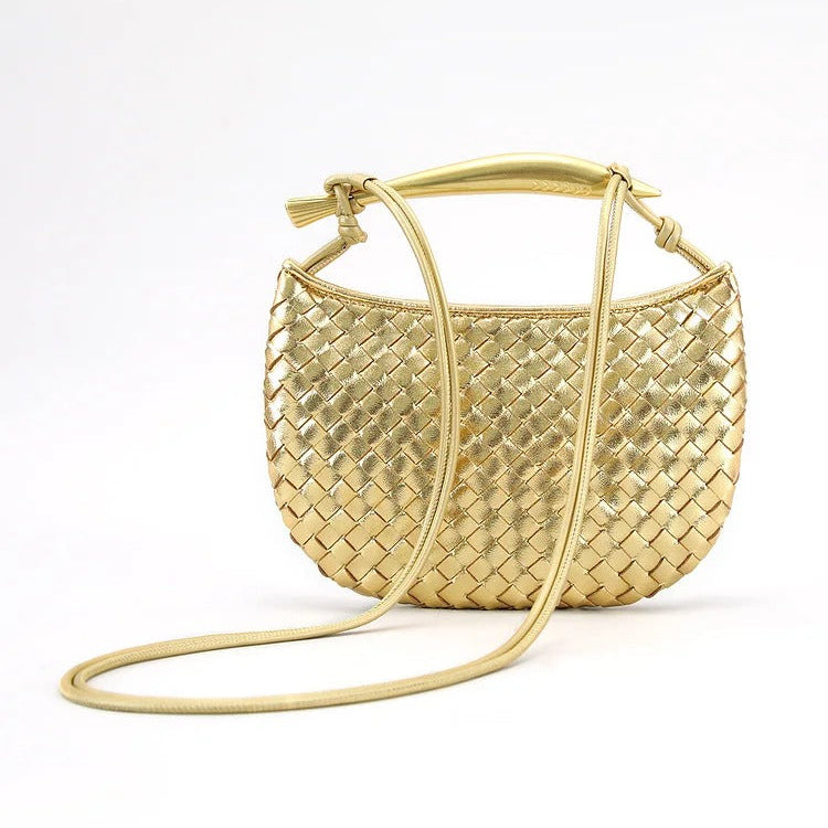 Valentina Gold Bag