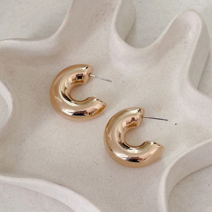 Boucles d'Oreilles Sérénité Dorée